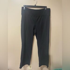 LIVI Black Signature stretch boot cut pants